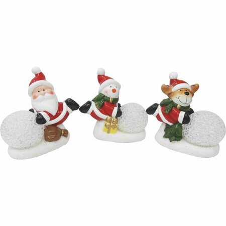 ALPINE Led Holiday Figurine KGD192ABB-CC-TM